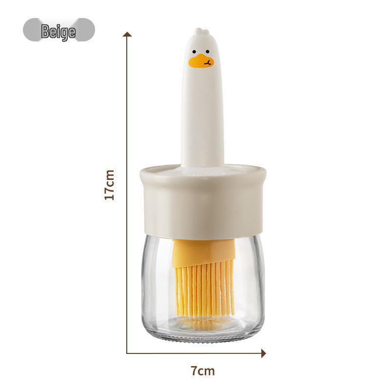 

Силиконовая кисть для масла с бутылкой, устойчивая к высоким температурам, для кухни, выпечки и гриля