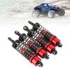 4 PCS 75mm RC Car Oil  S Aluminum Alloy Damper Set for 1/10 Scale RC Cars