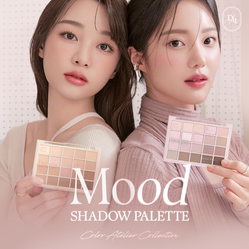 Daisyik Mood Shadow Palette Mood Shadow Palette 20 Color Shadow Palette Cool "Official" Palette/Eye (#02 Basic)