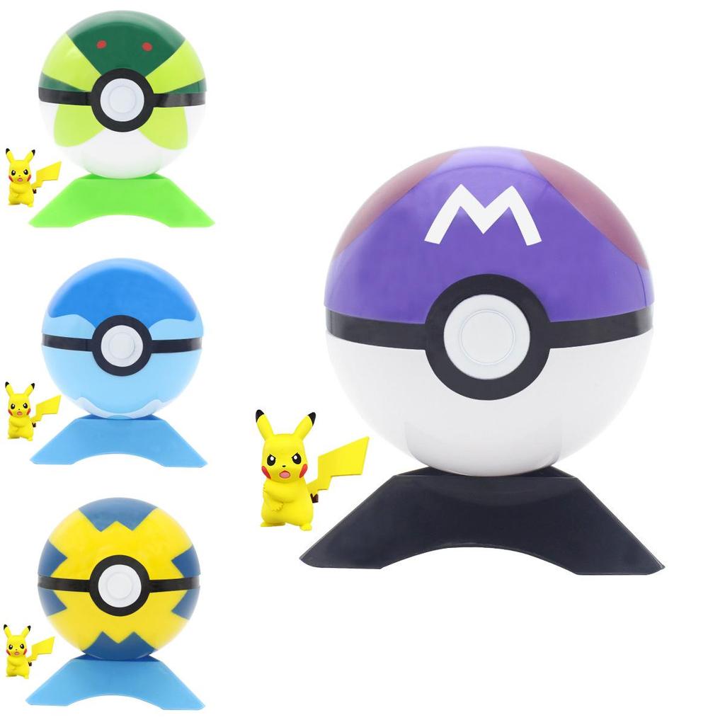 Classic Design Pokemon Pokeball 7cm Toy Ball And Pikachu Monster Figures Gift