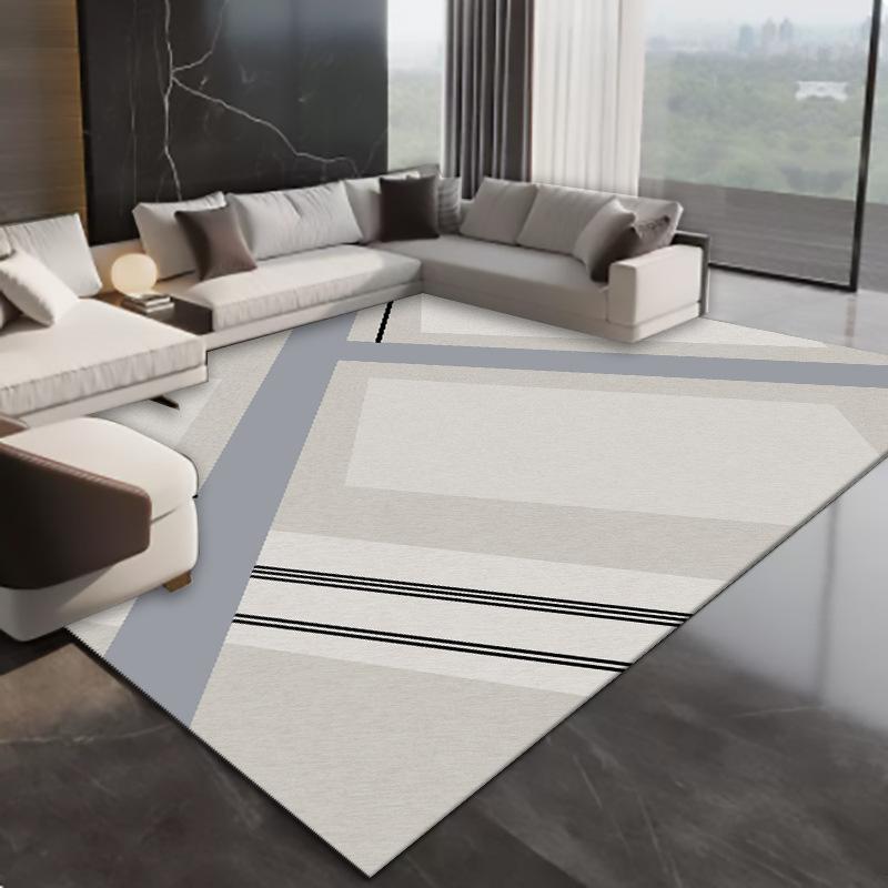 Living Room Carpe Dirt Resistant and Easy To Maintain Bedroom Carpet Bedside Carpet Anti Slip