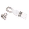 316 Stainless Steel Anti-Theft Folding Hasp Door Latch Sliding Padlock 63mm