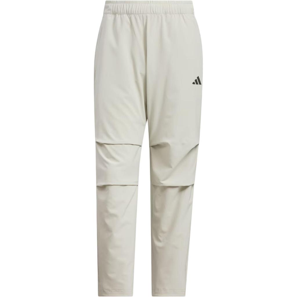 Adidas Climacool Parachute Moisture Wicking Quick Dry Cool Sun Protection Knitted Sports Pants Men Pants Light-Sesame-Gray KC3093