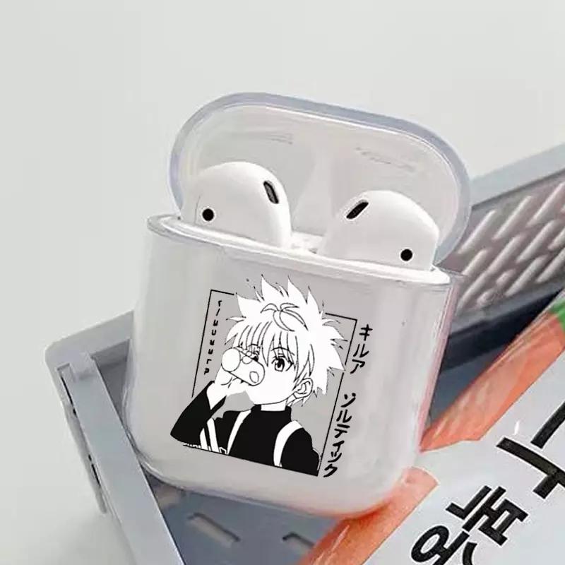 Hunter x Hunter HXH Anime Hunter X hunter 3 Air pod Hoesje voor Airpods 2 1 Hoesjes Voor Air pod pro Doorzichtig Schattig Zacht transparant Coque