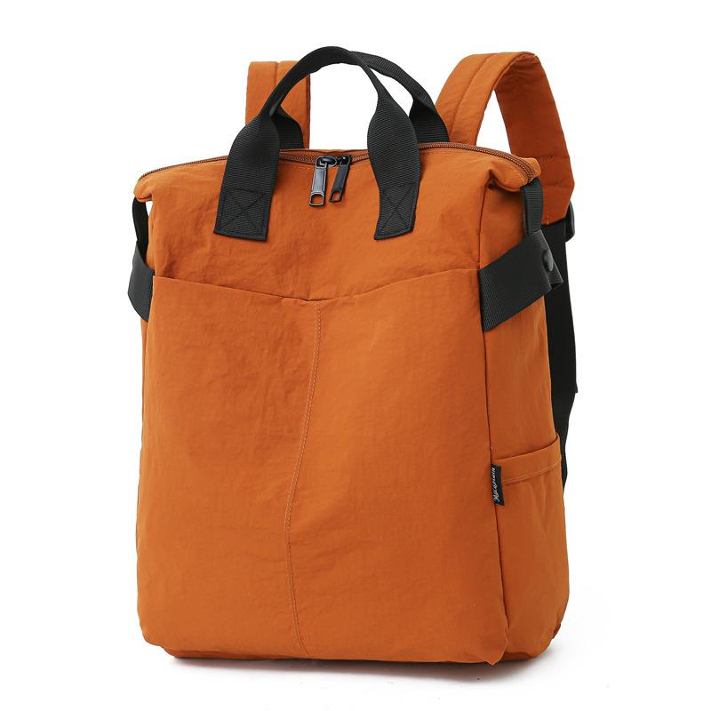 Schoolbag Japanese ins Simple backpack Large capacity leisure travel bag Junior high school student schoolbag Commuter laptop bag