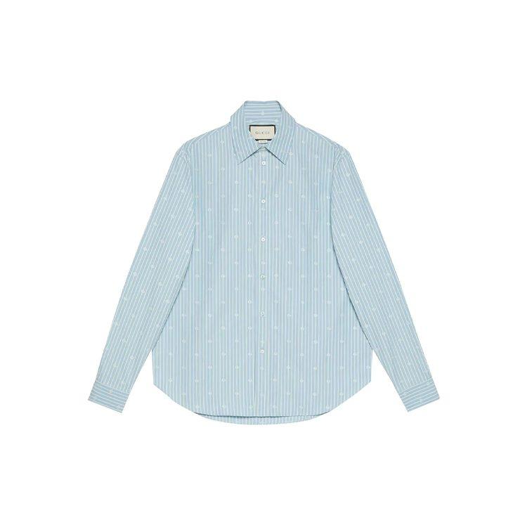 Previous Season GG-jacquard Striped Shirt 625888-ZAFXS-4421