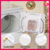 3 Pcs Drying Bag For Dryer,Honey Comber Mesh Bags With Zipper And Strap For Shoes,Laundry Reused Bag Tool