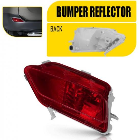 

Left Driver Rear Side Bumper Reflector Light For Toyota RAV4 2013 2014 2015 Red