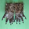 Plush Wolf Claw Latex Gloves Halloween Prop Costume Accessory For Kids And Adults