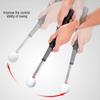 Golf Swing Grip Trainer Warm Up Training Aid Telescopic Club for Beginner