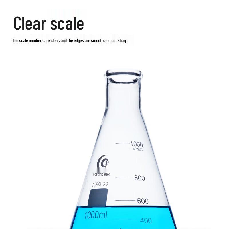 Leigu High Borosilicate Glass Conical Flask