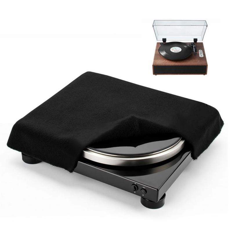 Premium Elastic Dust Cover Protectors For Record Players Soft Fabric Long Last Use for AT-LP120XUSB Record Player
