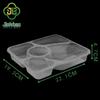 Disposable 5-Compartment Meal Prep Containers