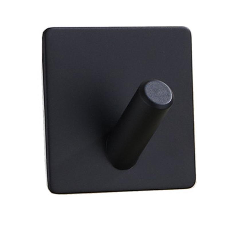 1/2Pcs Stainless Steel Silver Wall Hanging Hook Bathroom Hardware Set Towel Rack Toilet Paper Holder Organizer Bar Accessories