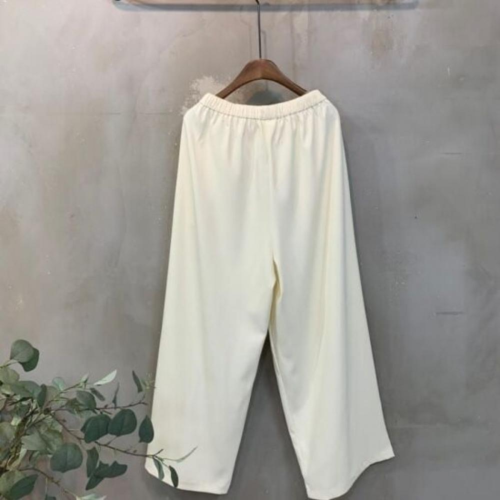 C S In The Room Tom wrInkle Free pIntuCk bandIng Wide pantS 3 ColorS