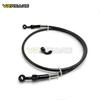 Motorrad Bremsleitung Edelstahl Geflochtene Bremsleitung mit 360 Grad drehbarem Banjo Passend für ATV Pit Dirt Street Racing Bike