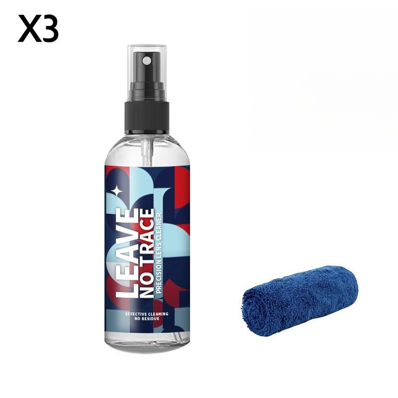 Eyeglass cleaning solution, eyeglass care liquid