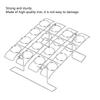 Stainless Steel Cupcake Cone Rack 16 Holes Cupcake Display Stand Ice Cream Cone Holder  Display Use