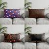 Home Decor Halloween-themed Ghosts & Pumpkins Suitable For Sofa Bedroom Car Pillow Cover Cushion Rectangular Back Cushion