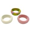 Bohemian Wide Cuff Bracelets Exaggerated Retro  Hand Ring Creative Acrylic Bangle  Decoration