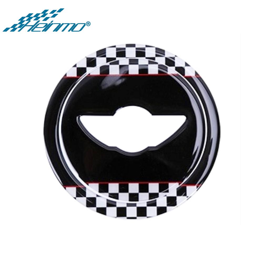 For MNI R60 Countryman Car Steering Wheel Center Housing Sticker for MINI Clubman R55 for MINI Cooper R56 R57 R58 R59 R61