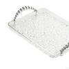 Rectangle Serving Tray Bathroom Vanity Organizer Platter Jewelry Storage