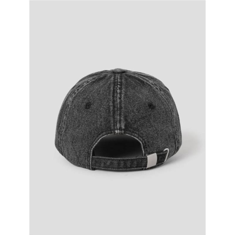 8SECONDS Denim Volume Embroidered Ball Cap Black (29578BWY85)