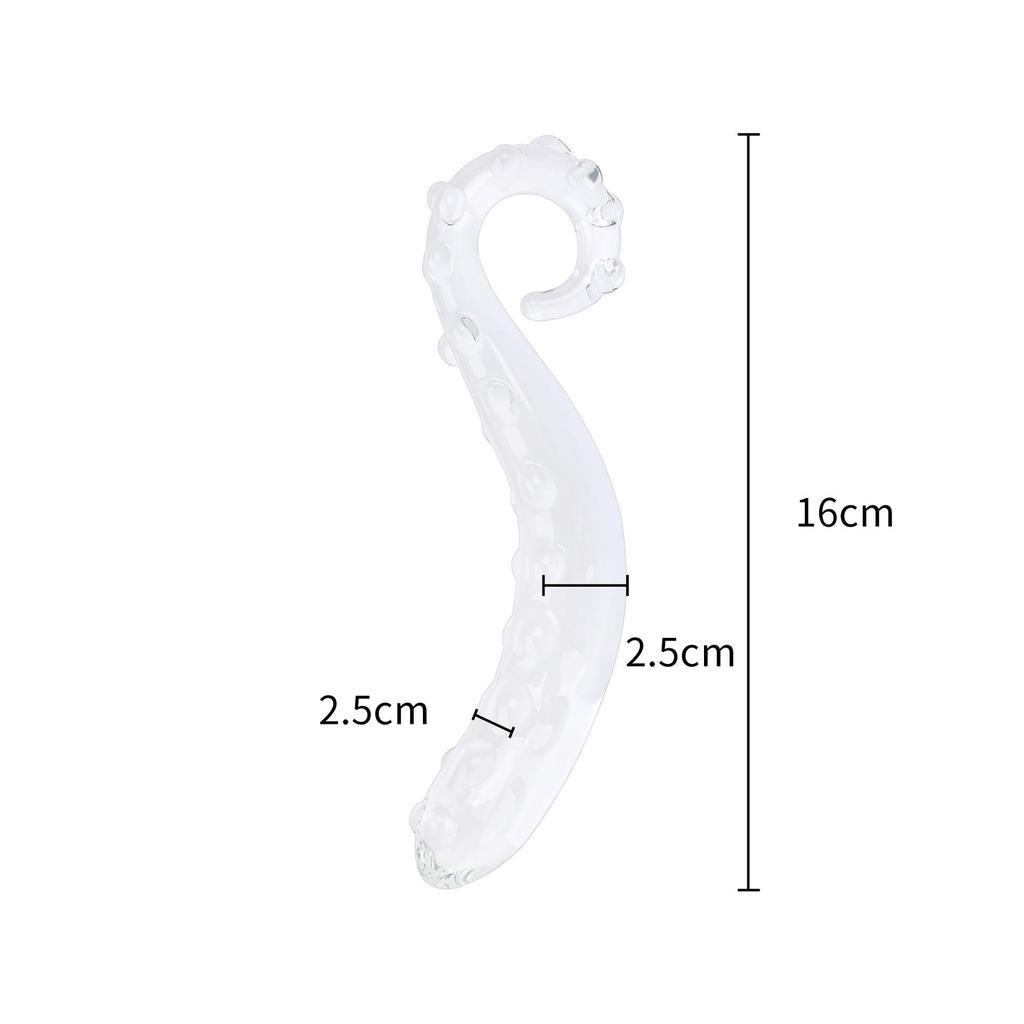 SM Erotic Crystal Dildo & Anal Plug Massager