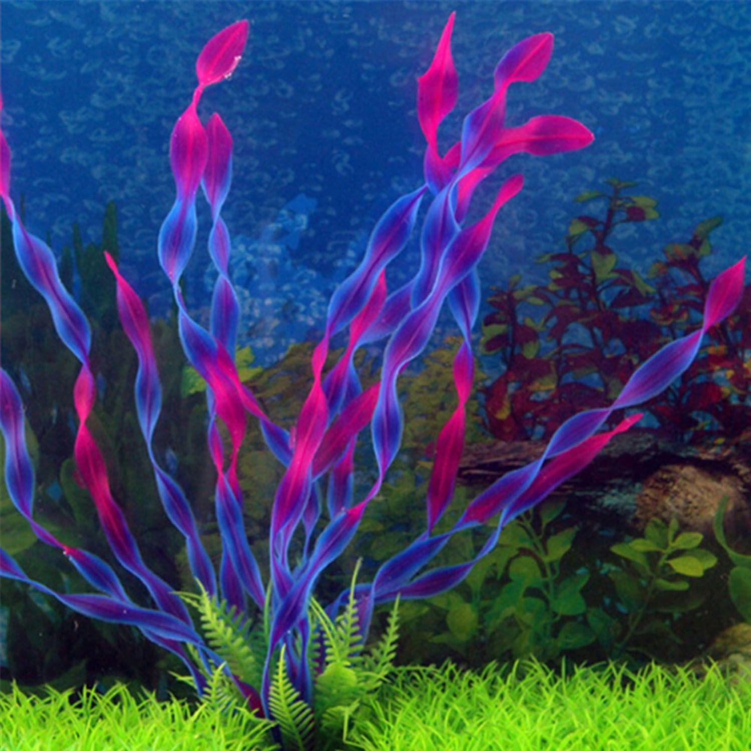 

Pet Supplies Home & Garden Ornament Flower Aquarium Decoration Fish Tank Plants Artificial Grass