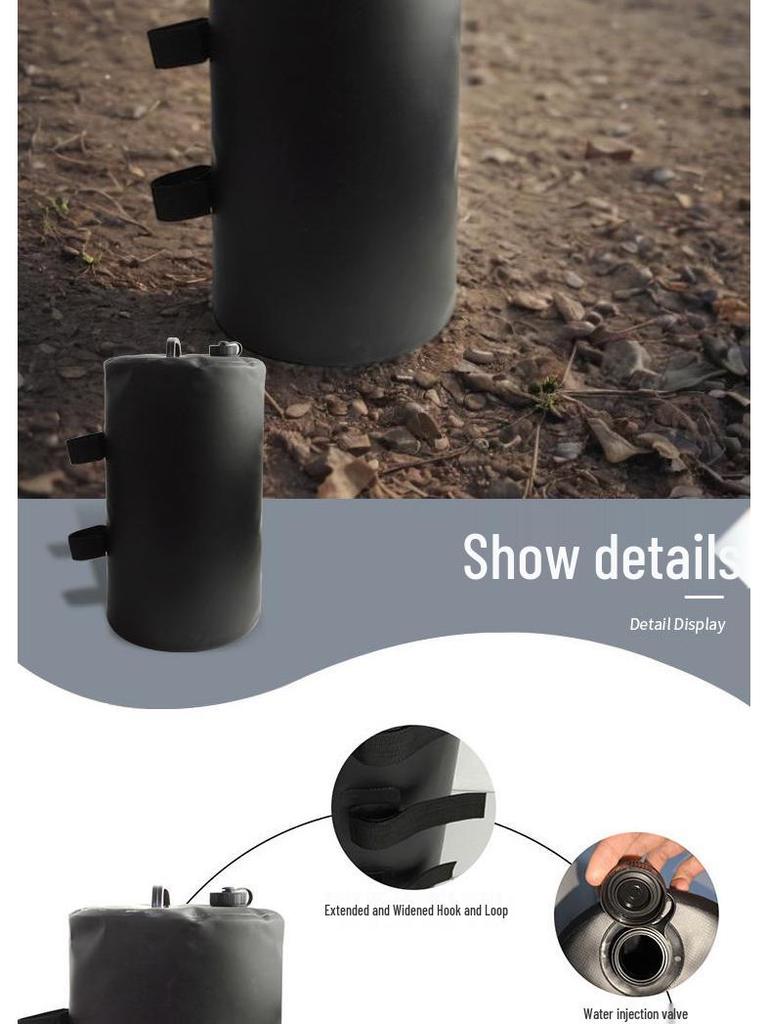 Waterproof Load-Bearing Folding Water Bag for Outdoor Tents and Home Garden