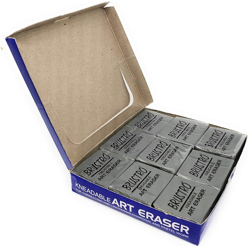 

Brustro Kneadable Art Eraser Pack Of 18 18 Count (Pack of 1)
