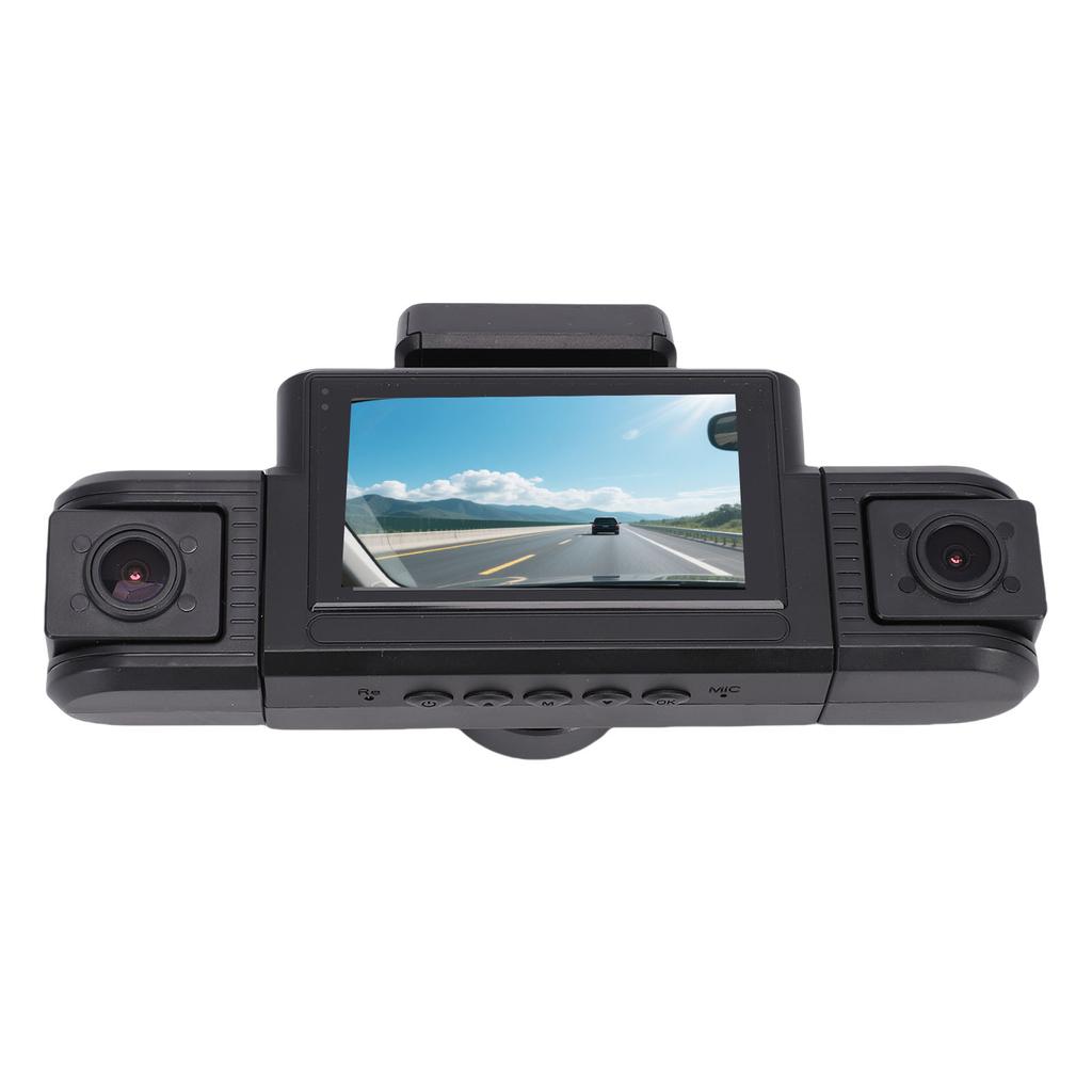 4 Channel Dash Cam Front Rear 1440P 1080P 360 Degree App Control WiFi Car Dash Camera Support G Sensor Loop Recording