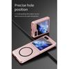 Suitable for Samsung Galaxy Z Flip8 phone case, magnetic skin-feel, foldable screen, full protection, anti-drop cover