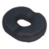Donut Gel Cushion Pad Ease Discomfort Ergonomic Prostate Surgery Recovery Cushion for Tailbone Black 2U