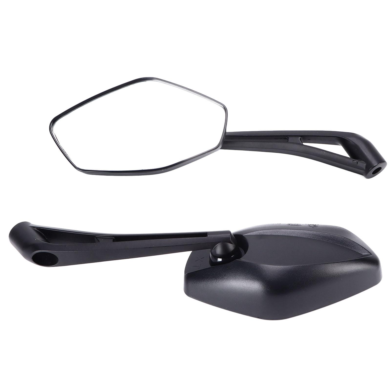 

2 шт. Левое и правое выпуклое зеркало заднего вида для мотоцикла, черное боковое зеркало, замена для SUZUKI GSXS750