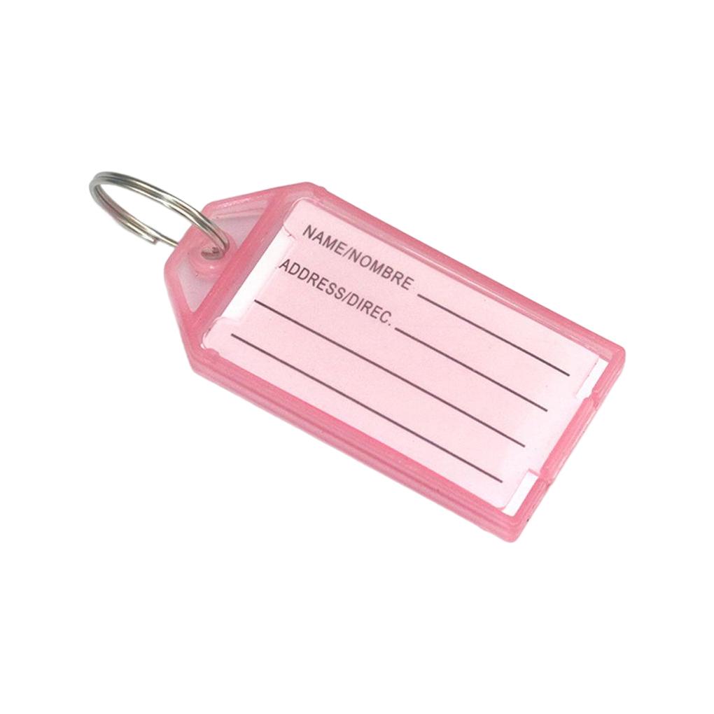 

Брелок с именем, бирка для багажа, брелок с карточкой, брелок для ключей, брелок для чемодана красный