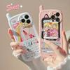 Beautiful Girl for IPhone17 for Apple X Mobile Phone Case 14pro Max Pink 15 Big Brother 11 Protective Cover