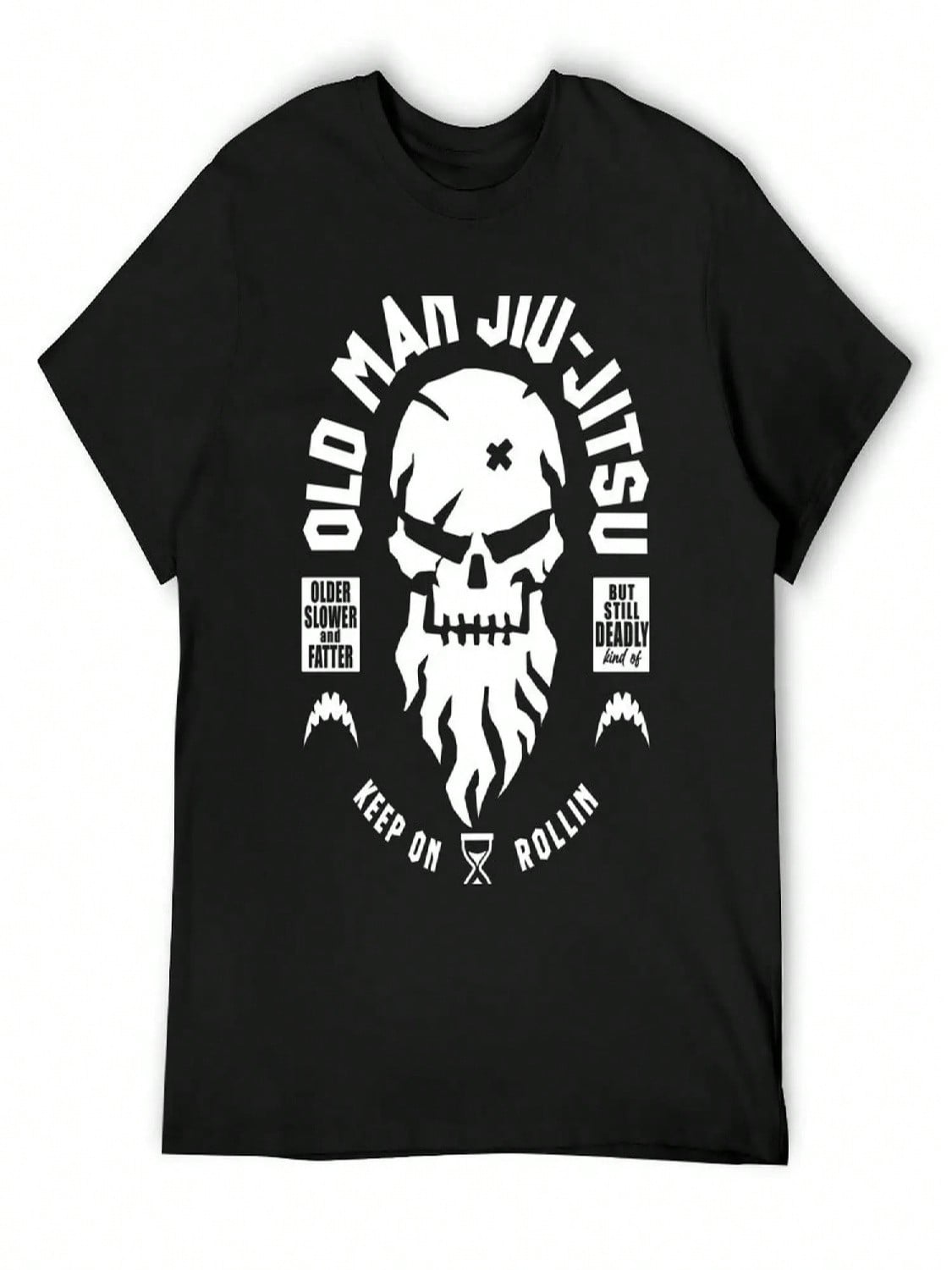 Old Man Jiu Jitsu T-Shirt Gifts For Boyfriend Blacks Valentines Clothes Fitted T Shirts For unisex S разноцветный
