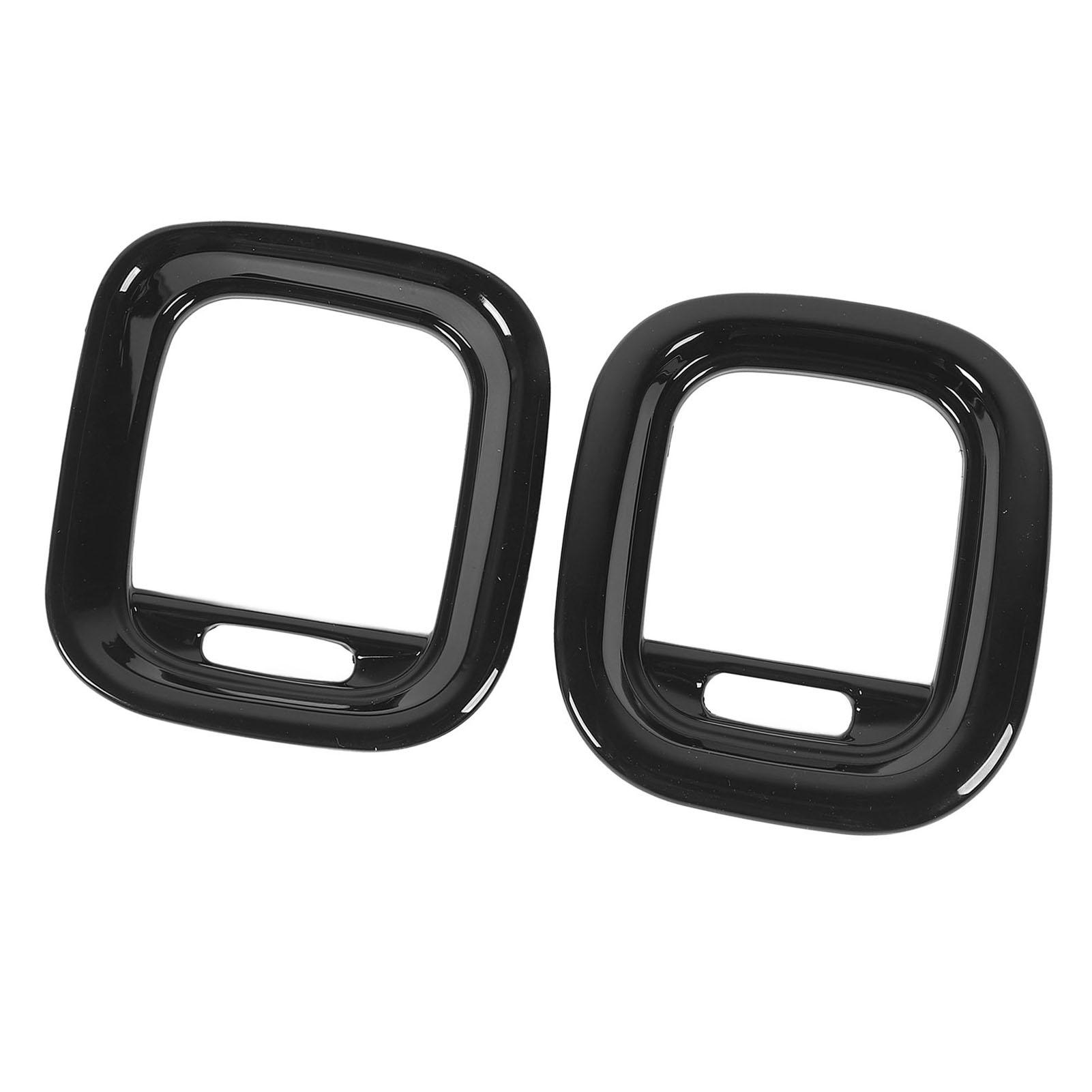 

Car Center Console Side Outlet Cover Dashboard Side Conditioning Vent Panel Decoration Frame Replacement For RT 2015 to 2023