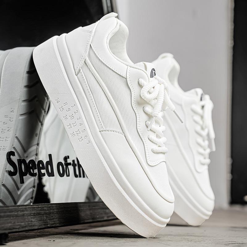 

Мужская обувь весенне-летняя обувь мужская сетчатая дышащая обувь для мальчиков универсальная повседневная спортивная кожаная обувь маленькие белые туфли нишевая 39