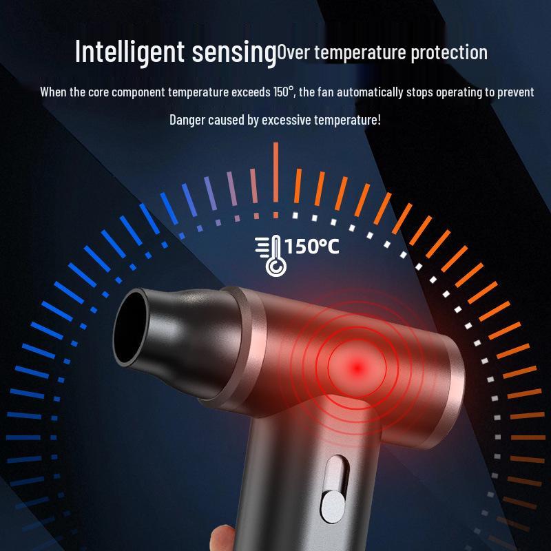 High-Power Portable Handheld Turbine Fan Dust Blower for Outdoor and Indoor Use