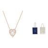 Swarovski Sparkling Dance Heart Shaped Crystal Necklace Women necklace 5284188