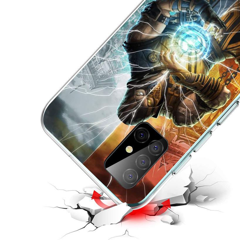 Mortal Kombat Phone Case For Samsung Galaxy A52 A32 A22 A12 A51 A31 A50S A30S A20S A10S Note 20 Ultra 10 Plus S10 A72 A71 Galaxy