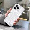 White And Pink Lace Floral Pattern Phone Case for Xiaomi Redmi Note 13 12 11 Pro Plus 4G 5G 13C 12C 10 10C 9 9A 9C Cover