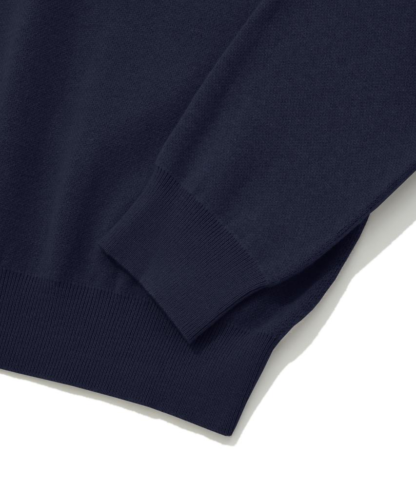 SAINTPAIN Sp Jacquard American Knit Sweater - Navy