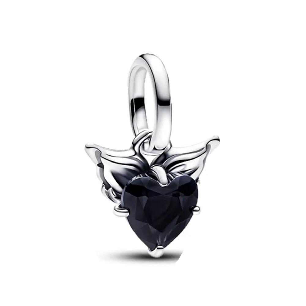 Newcopper Grandpa Grandma Love, Heart-Shaped Bead Pendant Suitable For European Original Bracelet Diy Exquisite Jewelry