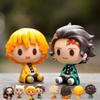 Demon Slayer Action Figure Kimetsu No Yaiba Kamado Tanjirou Nezuko Agatsuma Zenitsu Action Figure Anime Model Statue Toys Gifts