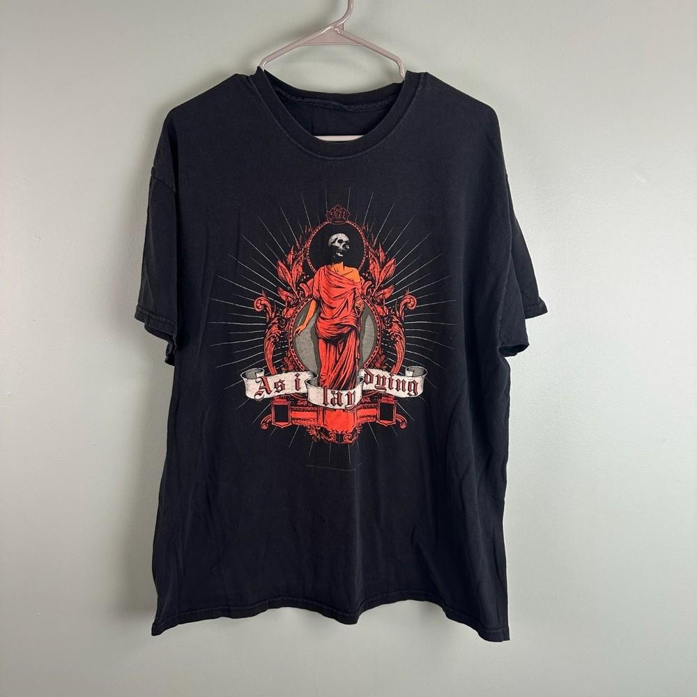 

Vintage As I Lay Dying TShirt 2006 Unisex Metalcore Band ZL418 Unisex T-Shirt XXL