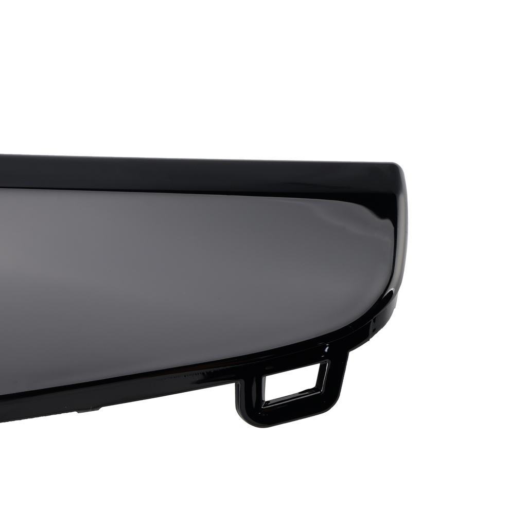 2PCS Front Fog Light Lamp Trim Fit A6 C8 S-Line S6 2019-2023 Black