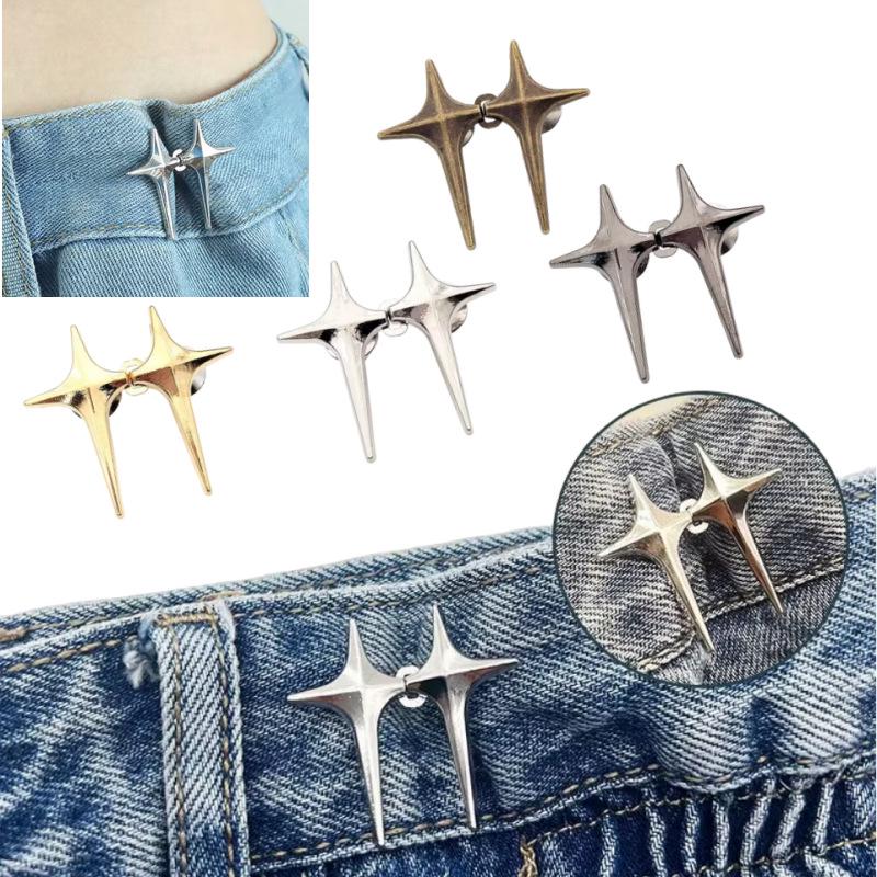 Adjustable Waist Tightening Buckle for Pants, Skirts, and Jeans